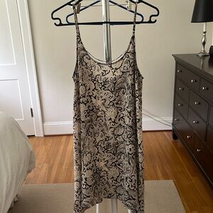 Intimately Free people lace patterned slip dress (100% polyester) size medium